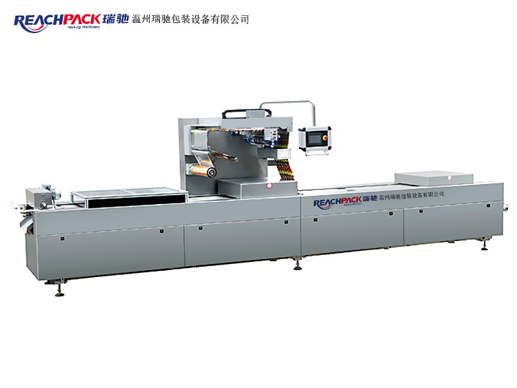 全自動連續拉伸膜真空包裝機 全自動連續拉伸膜真空包裝機